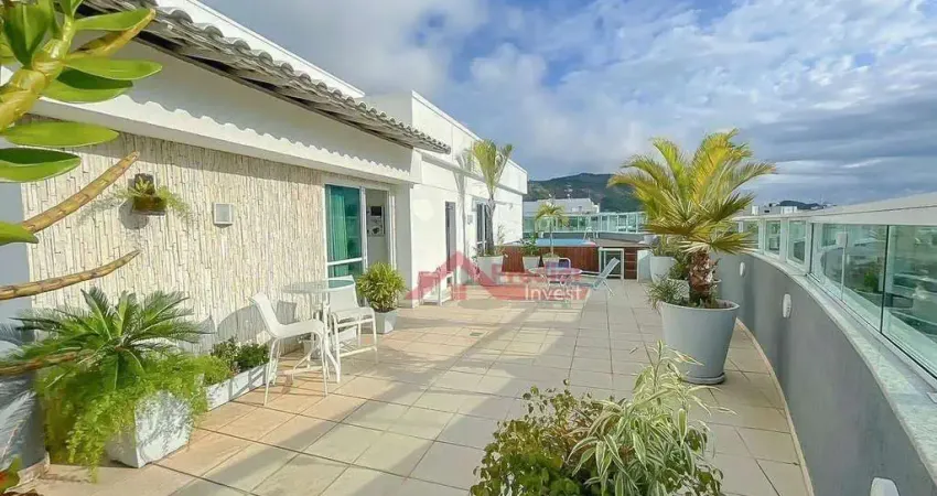 Cobertura com 4 dormitórios à venda, 367 m² por r$ 4.950.000,00 - são francisco - niterói/rj