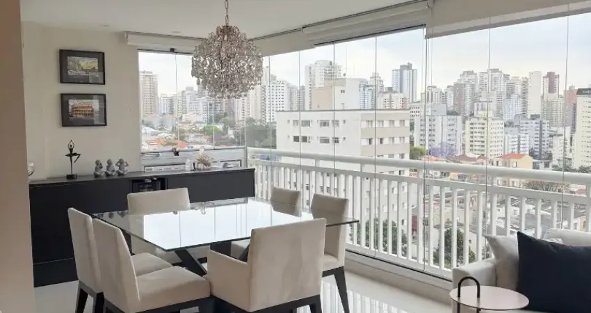 Apto planejado de 104m2, 3 dorms, 2 suítes, 2 vagas na Chácara Inglesa, SP