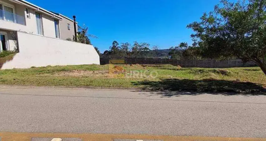 Terreno em condomínio à venda no condominio bosque do horto em jundiaí/sp