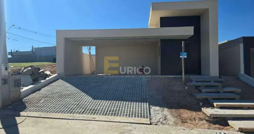 Casa nova tipo térrea à venda no Condomínio Villagio Azure - 3 suítes, 190m² - Itupeva/SP