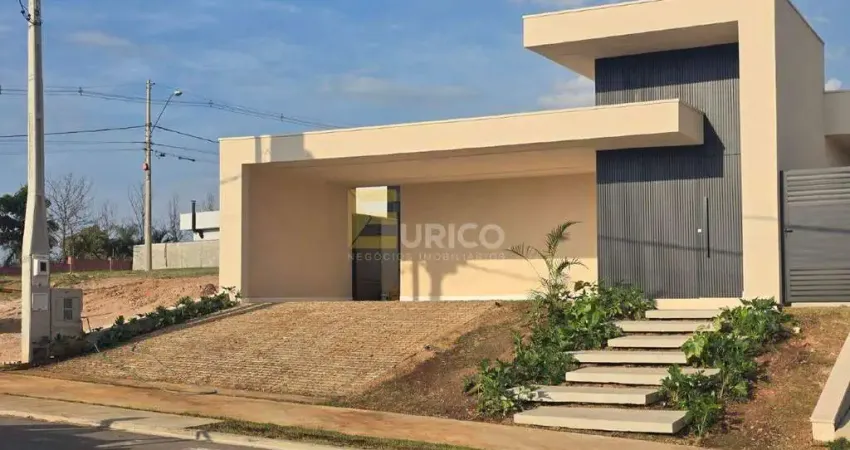 Casa nova tipo térrea à venda no condomínio villagio azure - 3 suítes, 190m² - itupeva/sp
