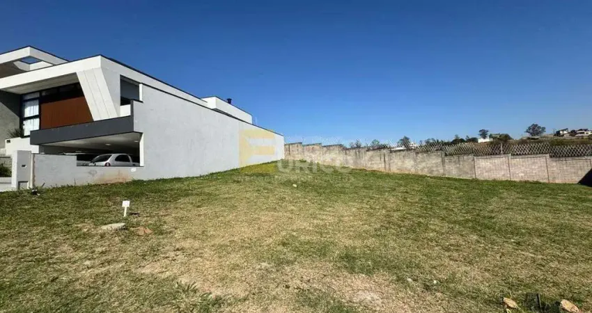 Terreno em condomínio à venda no condomínio residencial mont'alcino em valinhos/sp