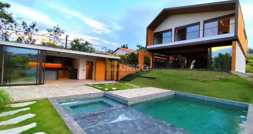 Casa alto padrão espetacular e moderna em condomínio recanto das palmas em vinhedo