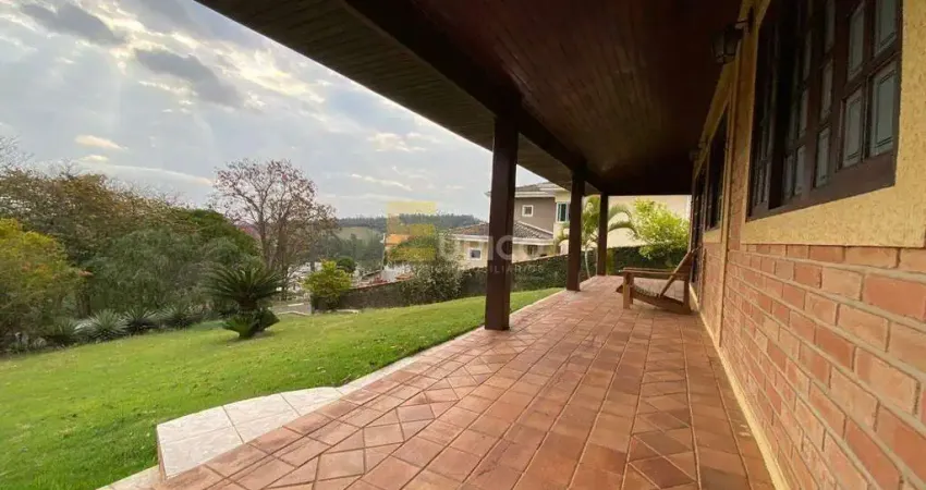 Casa térrea rustica p/ locação no condomínio vila hípica i - vinhedo sp