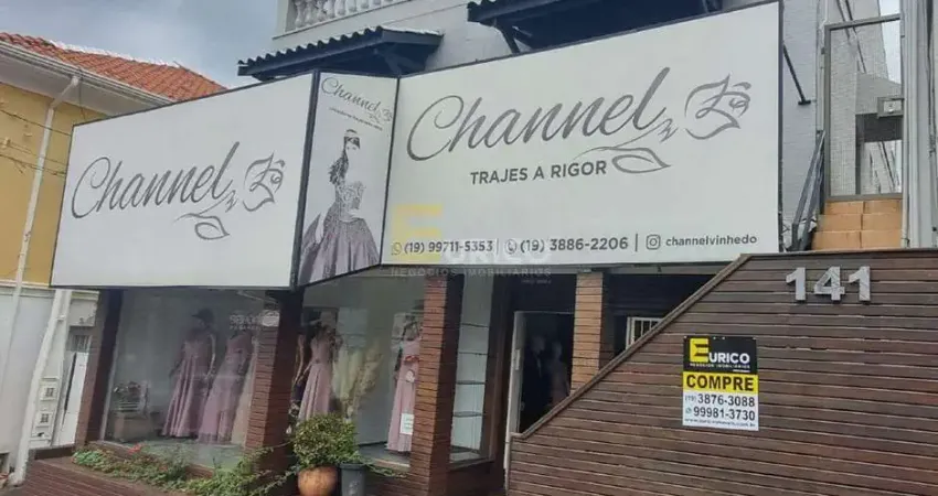 Ótimo prédio comercial/residencial a venda no centro de vinhedo/sp