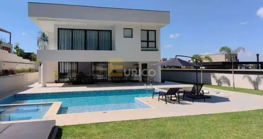 Casa estilo sobrado nova de alto padrão para locação no condomínio fazenda serra azul, itupeva/sp