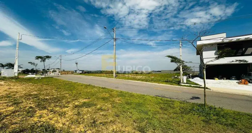 Terreno em condomínio à venda no condomínio reserva santa monica em itupeva/sp