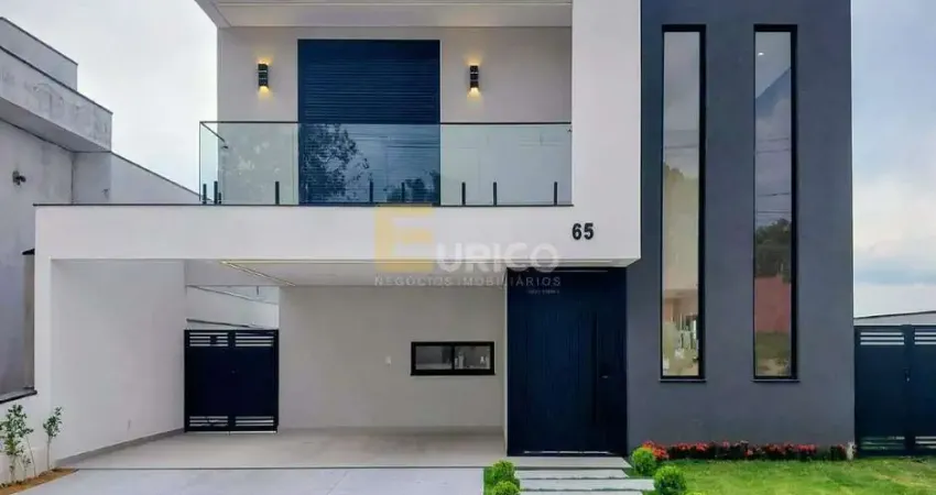 Sobrado novo de alto padrão à venda no villagio azzure – itupeva/sp