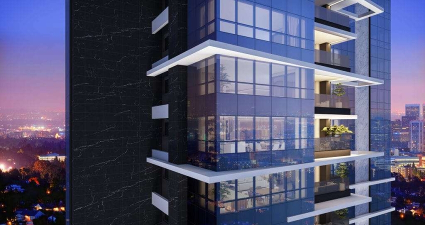APARTAMENTO ALTO PADRÃO NO ECOVILLE, 3 QUARTOS, 3 SUITES E 4 VAGAS DE GARAGEM, 320,18 M2.