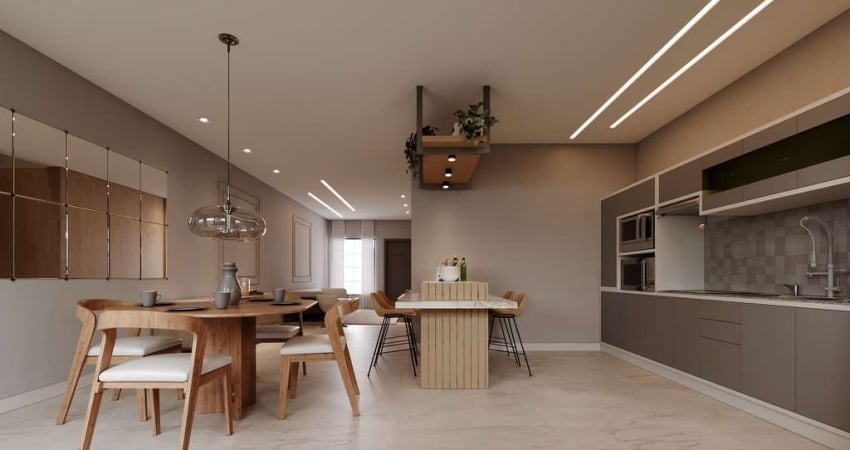 SOBRADO ALTO PADRÃO EM SANTA FELICIDADE, 3 QUARTOS (SENDO 1 SUÍTE), 1 VAGA, 139,37 M2, LANÇAMENTO!