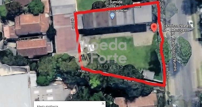 Terreno à venda na Rua Francisco Nunes, 1456, Prado Velho, Curitiba