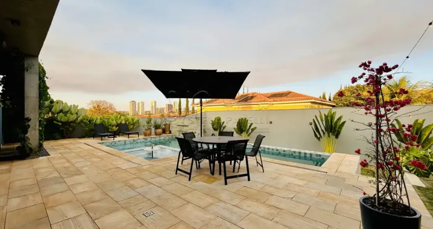 Casa térrea de 386m² com 03 suítes à venda em condomínio - royal park