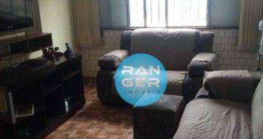 Apartamento com 3 dormitórios à venda, 110 m² por R$ 400.000,00 - Encruzilhada - Santos/SP