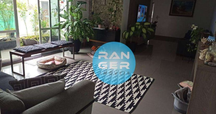 Apartamento com 3 dormitórios à venda, 153 m² por R$ 942.000,00 - Ponta da Praia - Santos/SP
