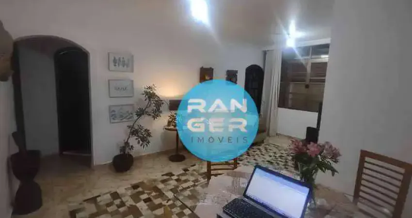 Apartamento térreo 2 dormitórios sem vaga de garagem à venda por R$ 420.000 - Gonzaga - Santos/SP
