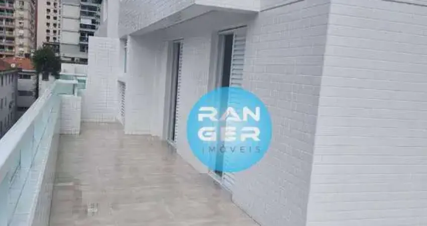 Apartamento com 2 dormitórios à venda, 53 m² por R$ 768.000,00 - Embaré - Santos/SP