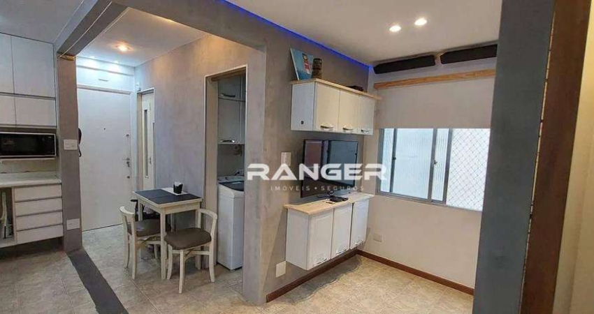APARTAMENTO - VENDA - 2 QUARTOS - 1 BANHEIROS - 1 VAGA - GONZAGA - SANTOS/SP