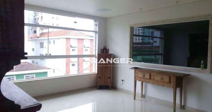 APARTAMENTO - VENDA - 3 QUARTOS - 3 BANHEIROS - 1 VAGA - EMBARÉ - SANTOS/SP