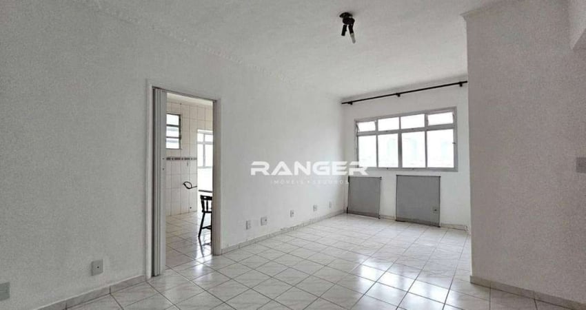 Apartamento 2 dormitórios, 1 vaga Demarcada - Aparecida - Santos/SP