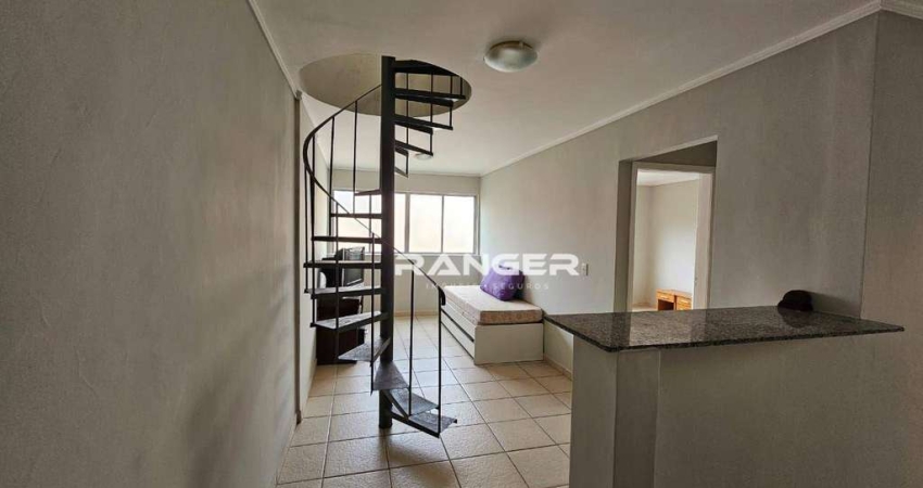 Apartamento Duplex, 2 dormitórios, 1 Vaga - José Menino - Santos/SP