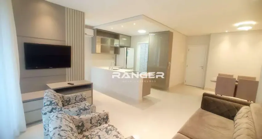 Apartamento com 1 dormitório para alugar, 68 m² por R$ 6.500,00/mês - Aparecida - Santos/SP