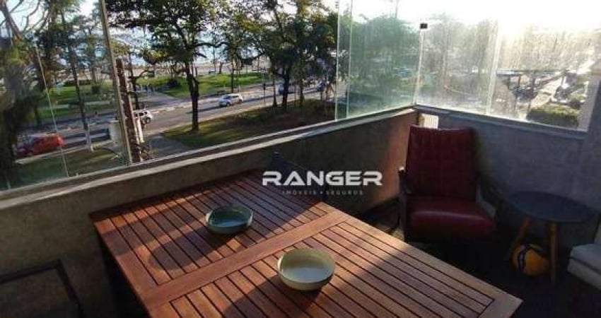 Apartamento com 4 dormitórios à venda, 133 m² por R$ 1.010.000,00 - Embaré - Santos/SP