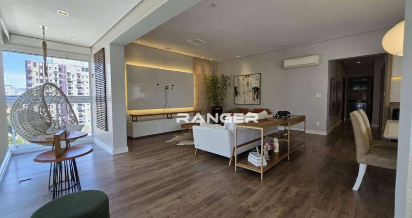 Apartamento com 3 dormitórios à venda, 160 m² por R$ 2.350.000,00 - Boqueirão - Santos/SP