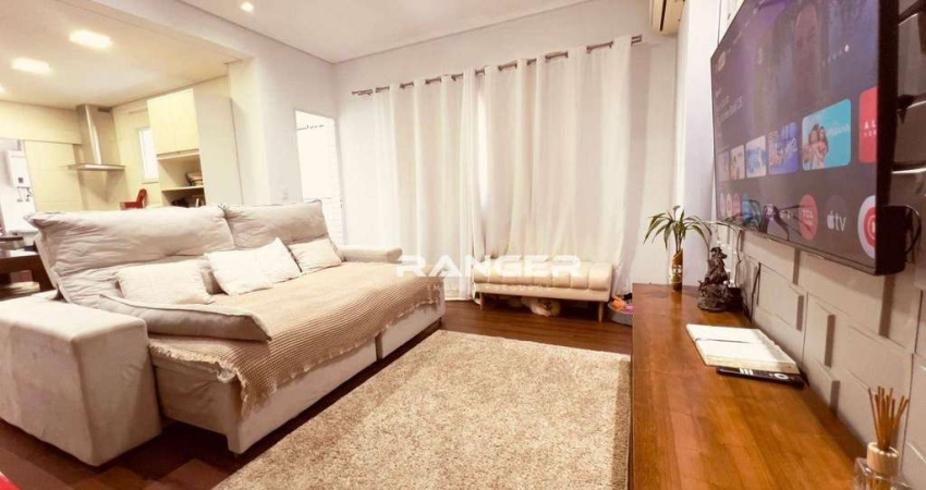 Apartamento com 3 dormitórios para alugar, 82 m² por R$ 10.860,00/mês - José Menino - Santos/SP