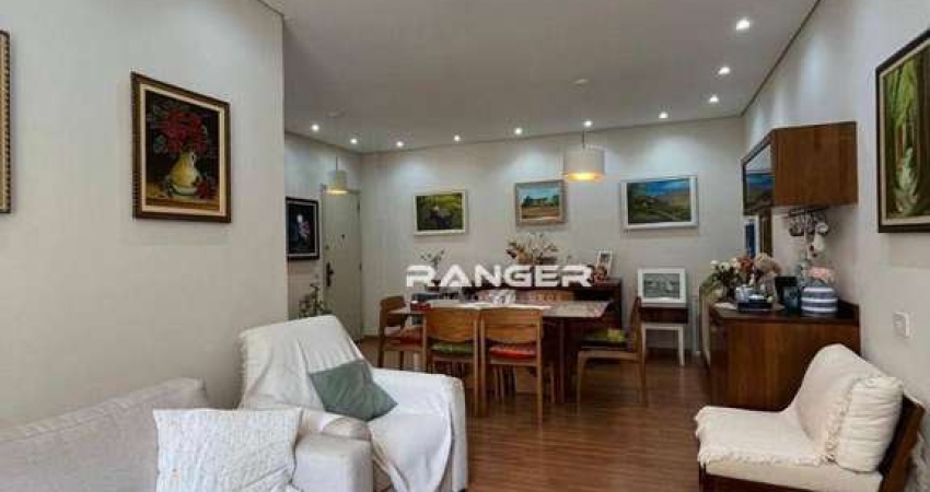 Apartamento com 3 dormitórios à venda, 113 m² por R$ 1.100.000,00 - Gonzaga - Santos/SP