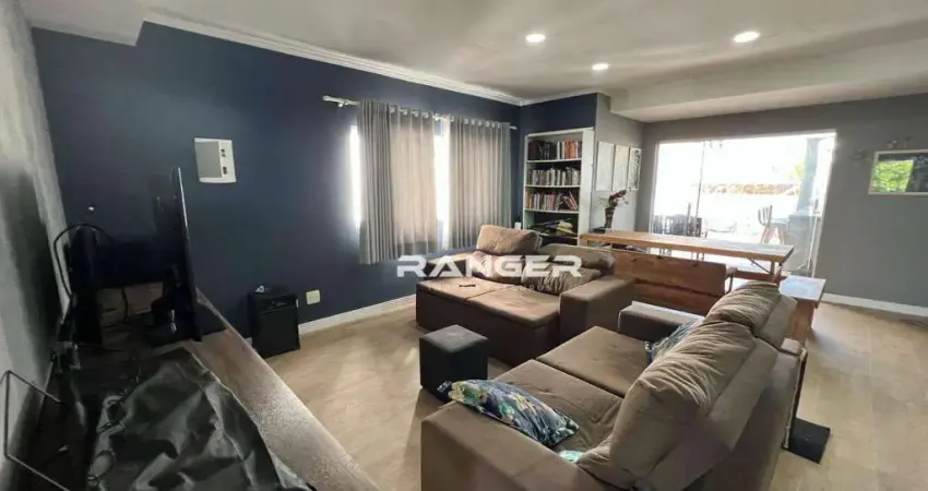 Sobreposta Alta Duplex com Piscina, Churrasqueira e 2 Vagas Paralelas - Aparecida - Santos