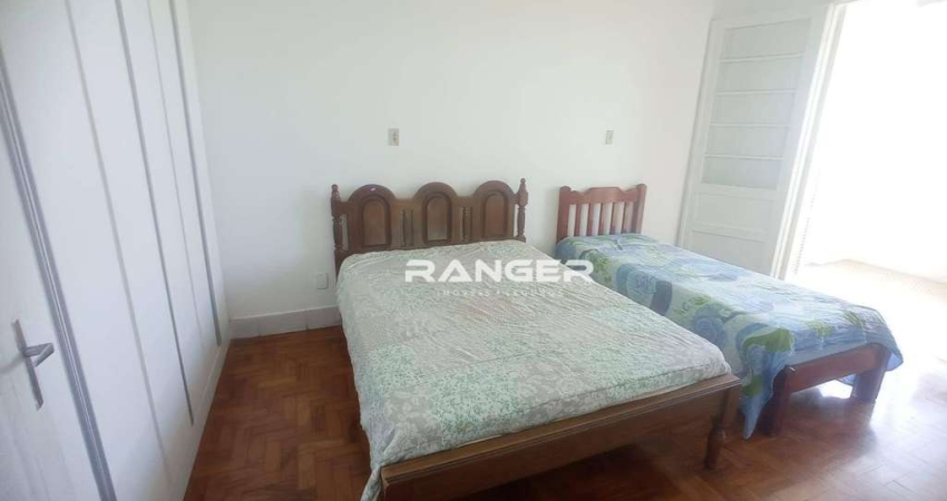 Apartamento com 3 dormitórios para alugar, 99 m² por R$ 5.000/mês - Gonzaga - Santos/SP