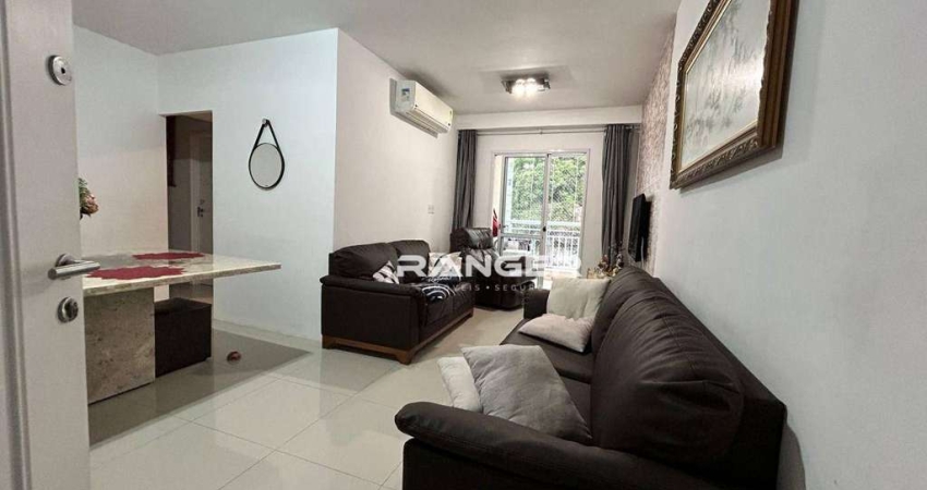 Apartamento com 3 dormitórios à venda, 83 m² por R$ 670.000,00 - Marapé - Santos/SP