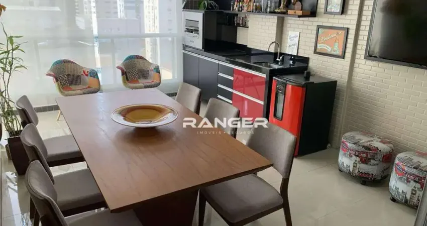 Apartamento 3 dormitórios 3 suítes no bairro Embaré em Santos