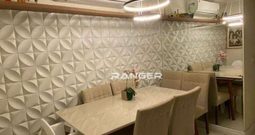 Apartamento com 3 dormitórios à venda, 84 m² por R$ 850.000,00 - Marapé - Santos/SP