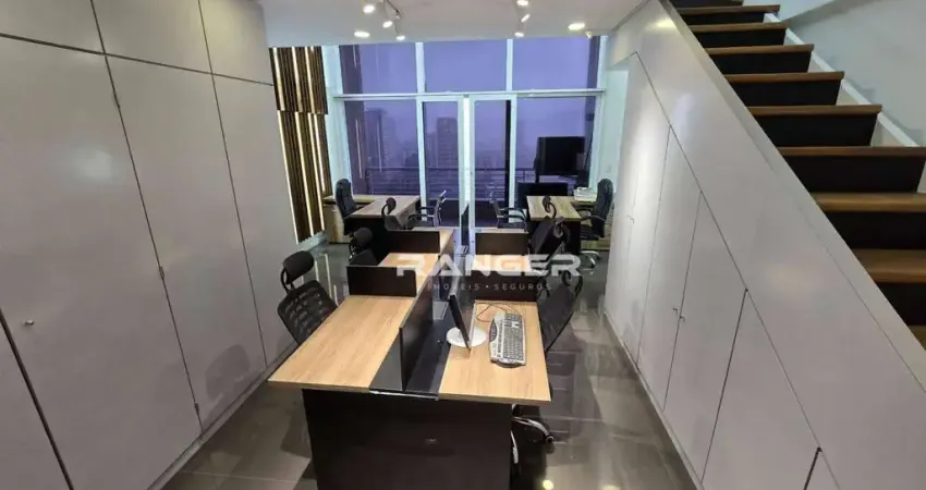 Sala para alugar, 62 m² por R$ 6.500/mês - Vila Matias - Santos/SP