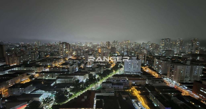 Apartamento com 2 dormitórios para alugar, 63 m² por R$ 4.700,00/mês - Marapé - Santos/SP