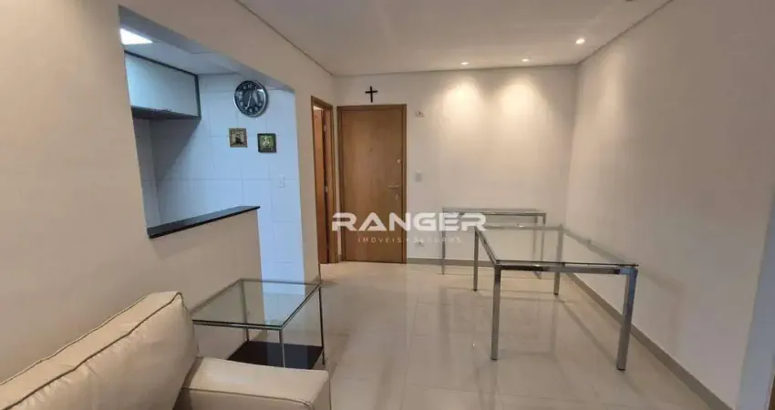 Apartamento com 2 dormitórios para alugar, 60 m² por R$ 5.224,00/mês - Vila Matias - Santos/SP