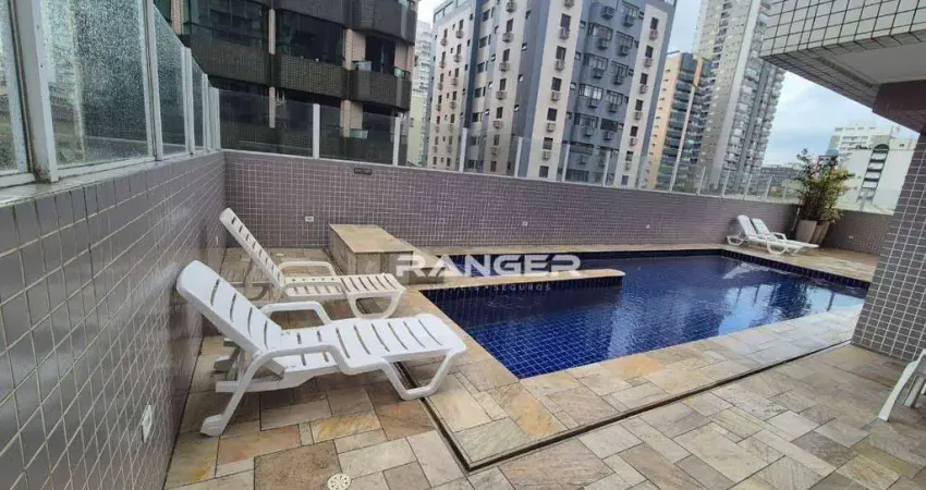 Apartamento com 2 dormitórios à venda, 86 m² por R$ 995.000,00 - Gonzaga - Santos/SP