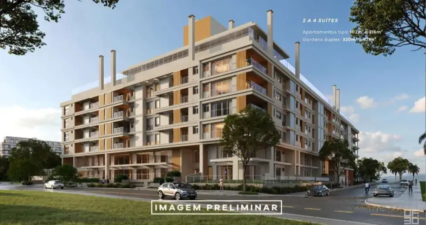 Apartamento para Venda em Florianópolis, Praia Brava, 2 dormitórios, 2 suítes, 3 banheiros, 2 vagas