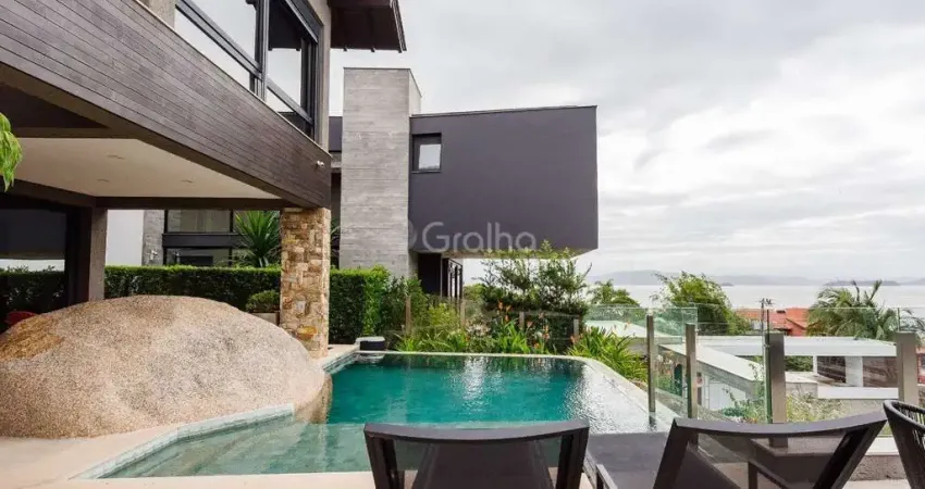 Casa para Venda em Florianópolis, Cacupé, 4 dormitórios, 4 suítes, 6 banheiros, 2 vagas