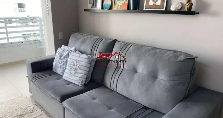 Apartamento à venda no Centro de Osasco-SP: 2 quartos, 1 suíte, sala, 2 banheiros, 1 vaga, 67m² de área. Venha conferir!
