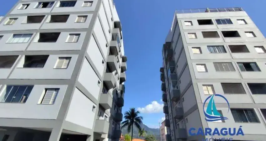 Cobertura com piscina e vista para o mar, 2 dormitórios - Indaiá, Caraguatatuba, SP