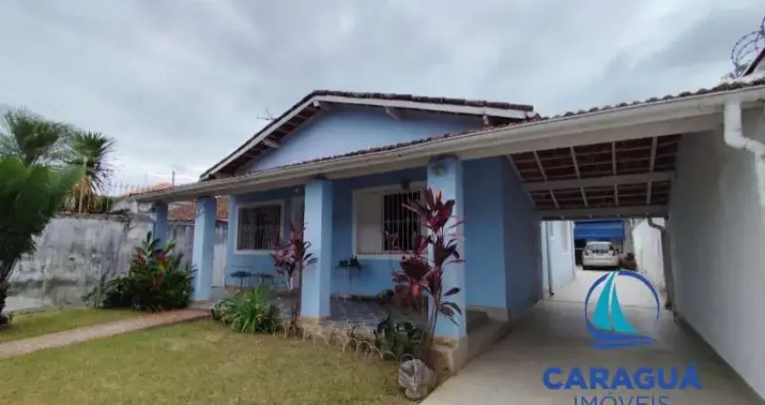 Casa térrea com edícula, 4 dormitórios, 2 suítes, churrasqueira e área gourmet, Indaiá, Caraguatatuba, SP