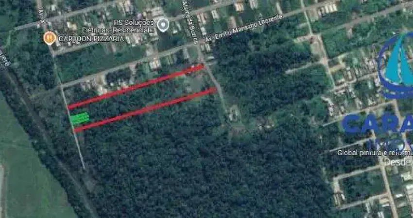Terreno à venda no Balneário dos Golfinhos, Caraguatatuba 