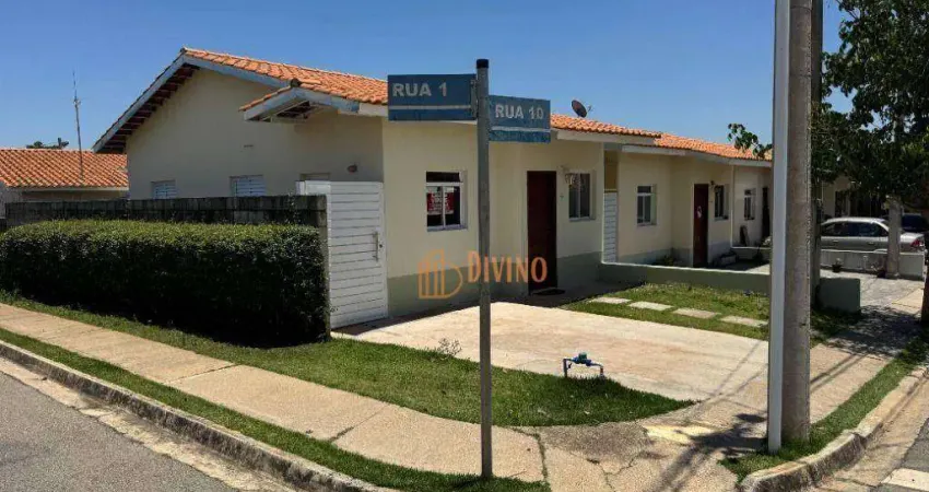 Casa em cond. fechado com 2 dormitórios à venda, por r$ 350.000 - condominio residencial coimbra - sorocaba/sp