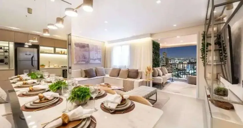 Apartamento no brooklin - 3 dormitórios - sendo 1 suíte + varanda gourmet- 1 vaga - metrô borba gato