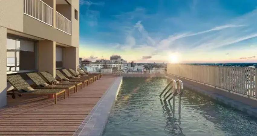 Apartamento em pinheiros 53m² - 2 dormitórios - sendo 1 suíte com varanda e 1 vaga - zona oeste