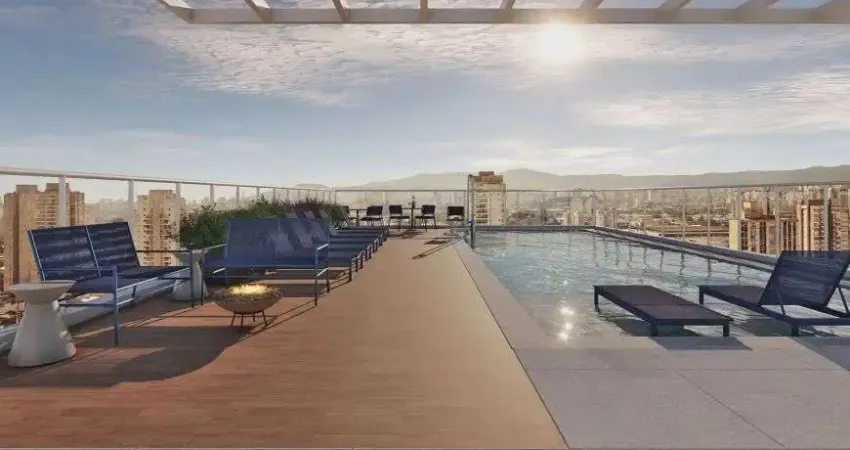 Imóvel 46m² - 2 dormitórios - sendo 1 suíte com varanda e 1 vaga - ao lado da avenida pompéia- oeste