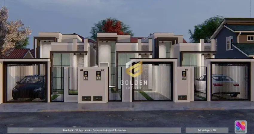 Casa com 2 dormitórios à venda, 57 m² por R$ 365.000,00 - Joaia Loteamento Flora e Flora - Tijucas/SC