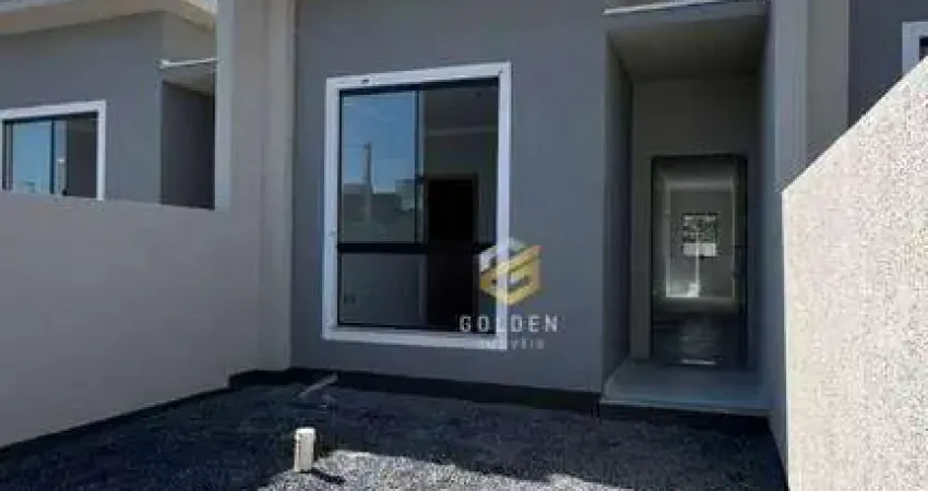 Casa com 2 dormitórios à venda, 58 m² por r$ 370.000,00 - universitário - tijucas/sc